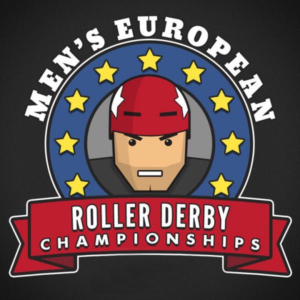 2013 Men's European Roller Derby Championships logo